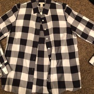 J Crew plaid button down
